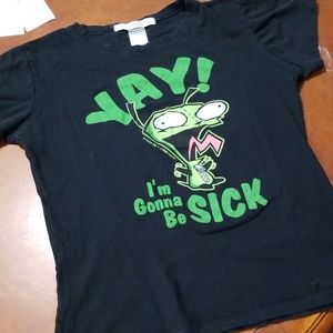 Gir from Nickolodeon's Invader Zim t-shirt